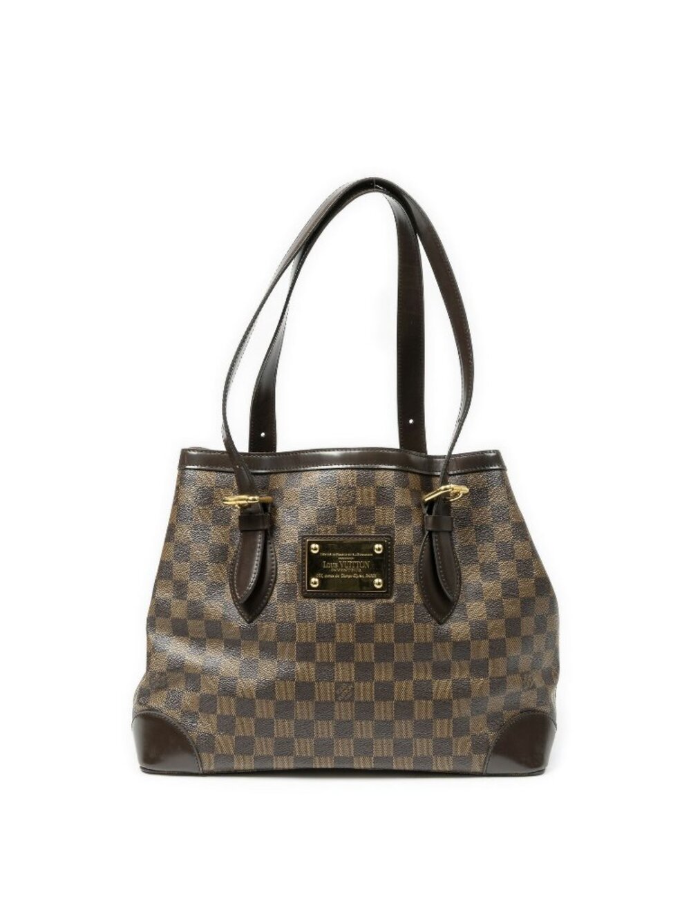 Louis Vuitton Hampstead Brown Damier Ebene Tote